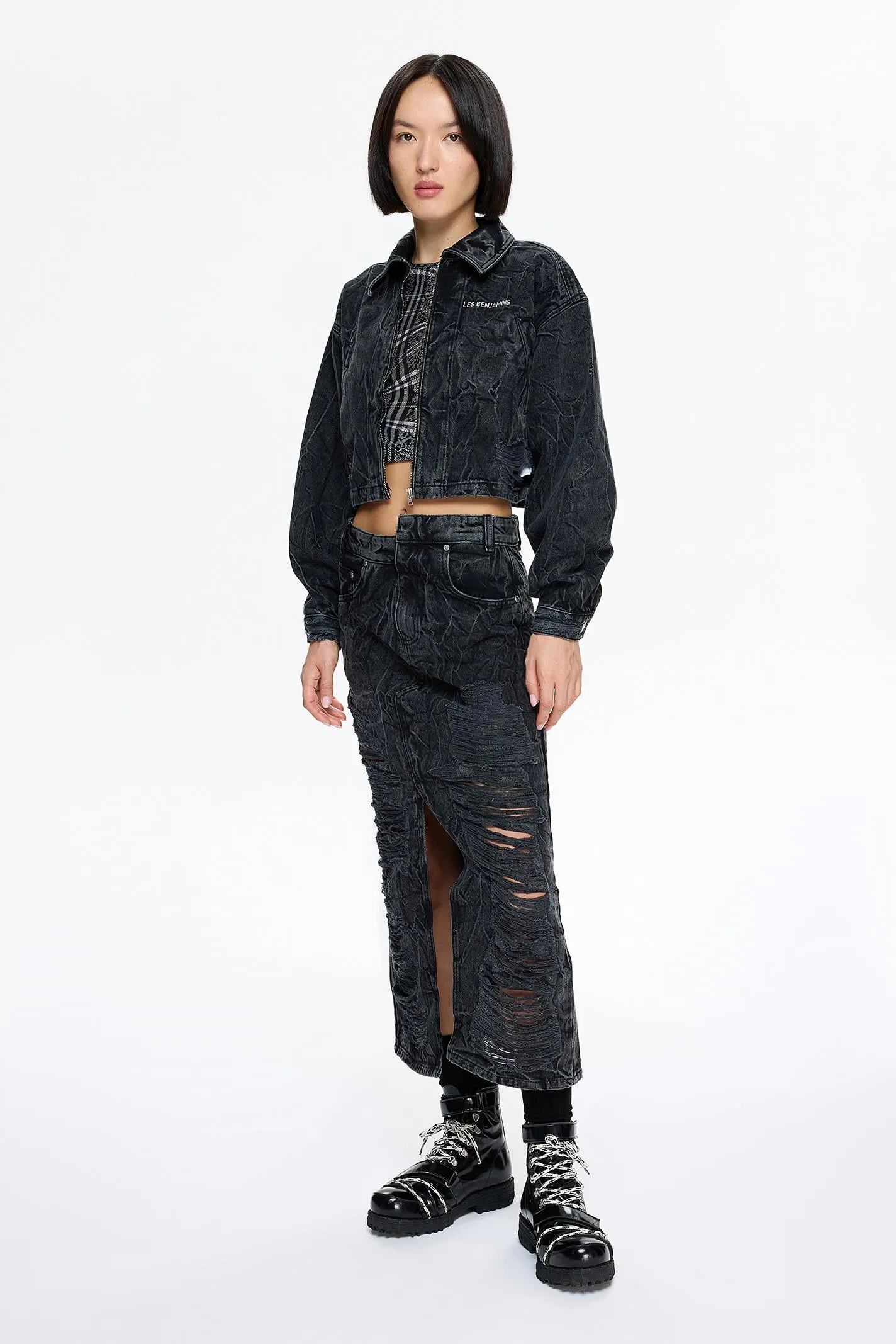 DENIM SKIRT 001