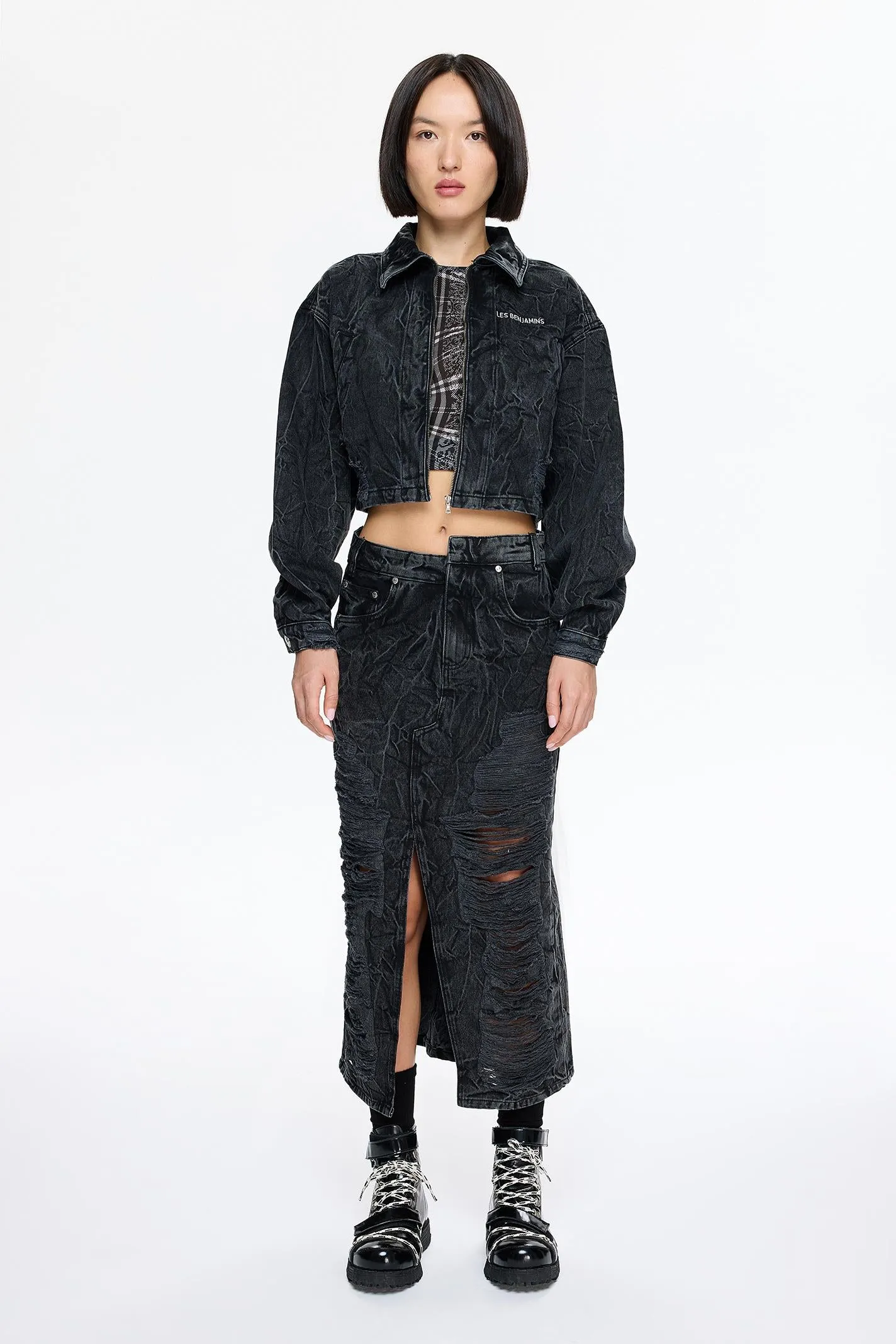 DENIM SKIRT 001