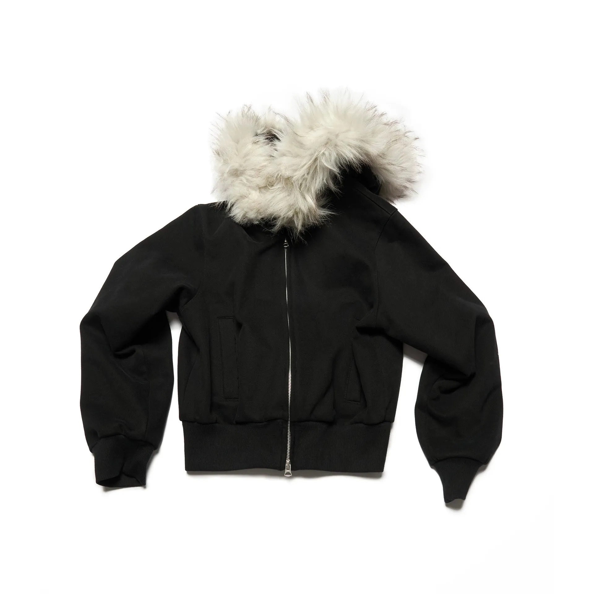 Detachable Fur Collar Jacket