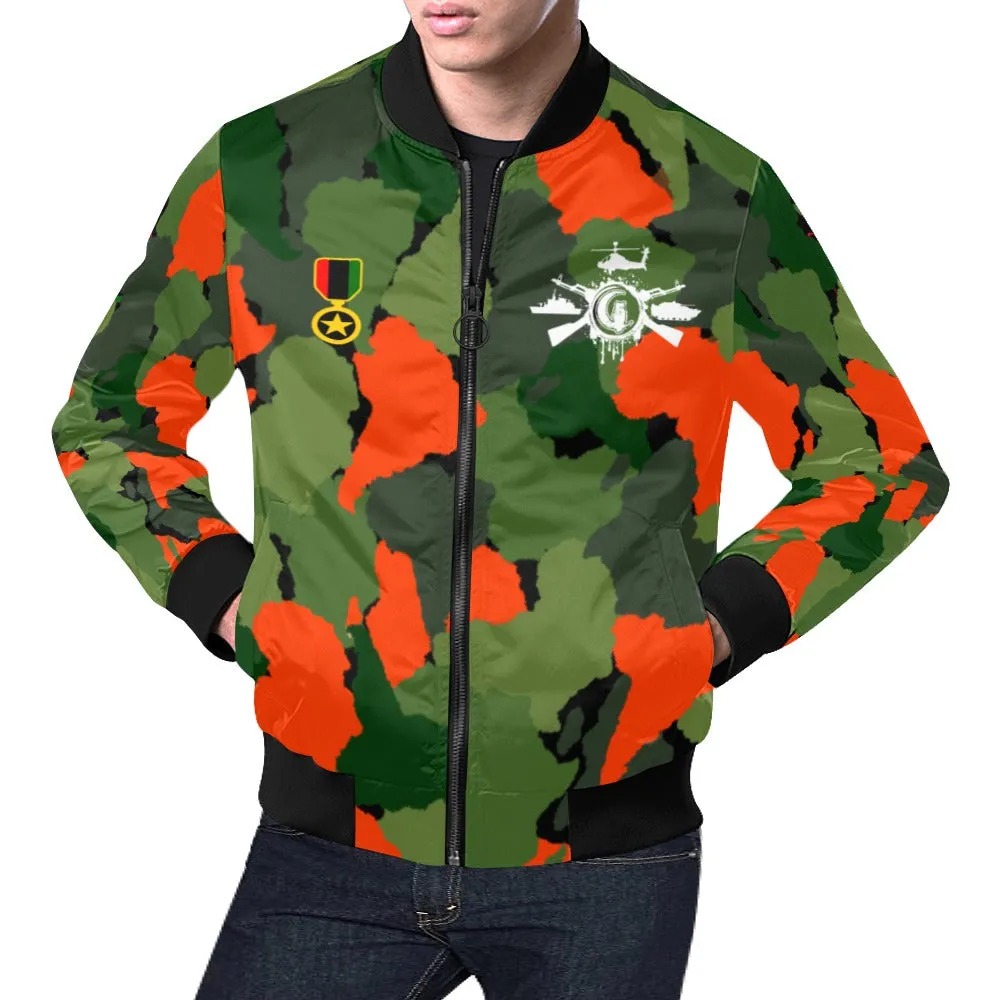 DIASPORA CAMOUFLAGE Bomber Jacket for Men