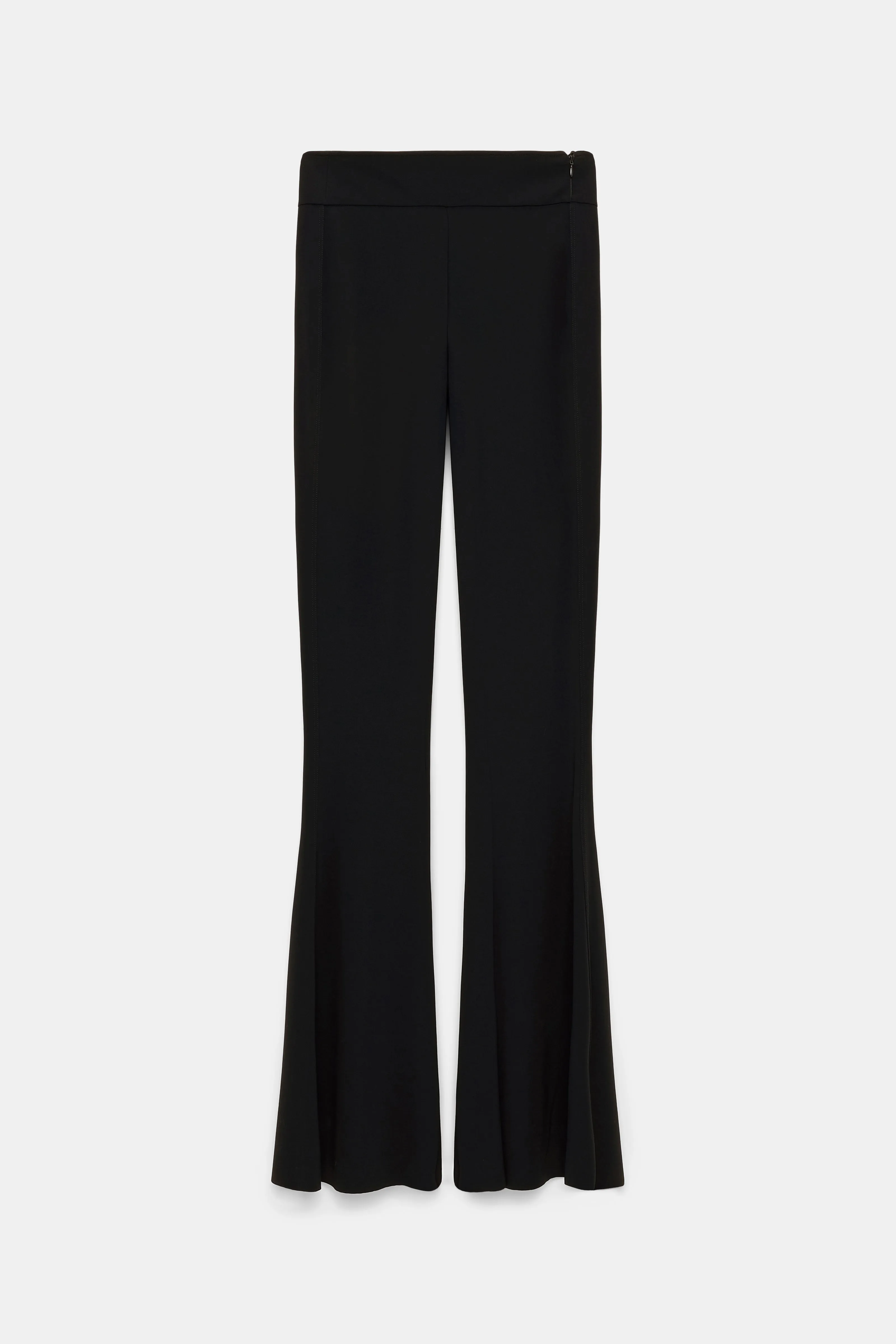 Dorothee Schumacher Slim Pants with Flared Leg in Black