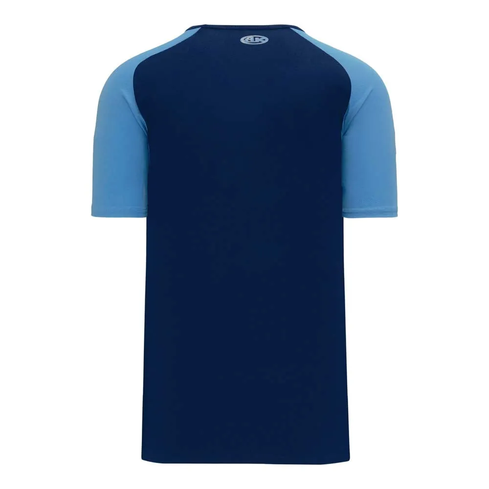 Dryflex V-Neck Pullover Navy-Sky Jersey