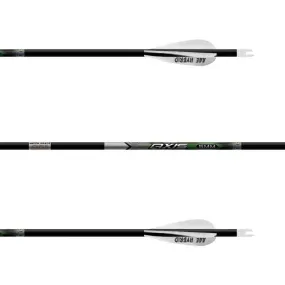 Easton Axis Match Grade 5mm Arrow w/HIT Inserts and Collars (Fletched w/Vanes)
