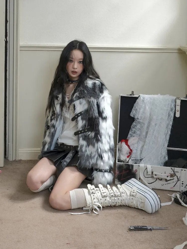 Eco Fur Warm Short Coat【s0000010721】