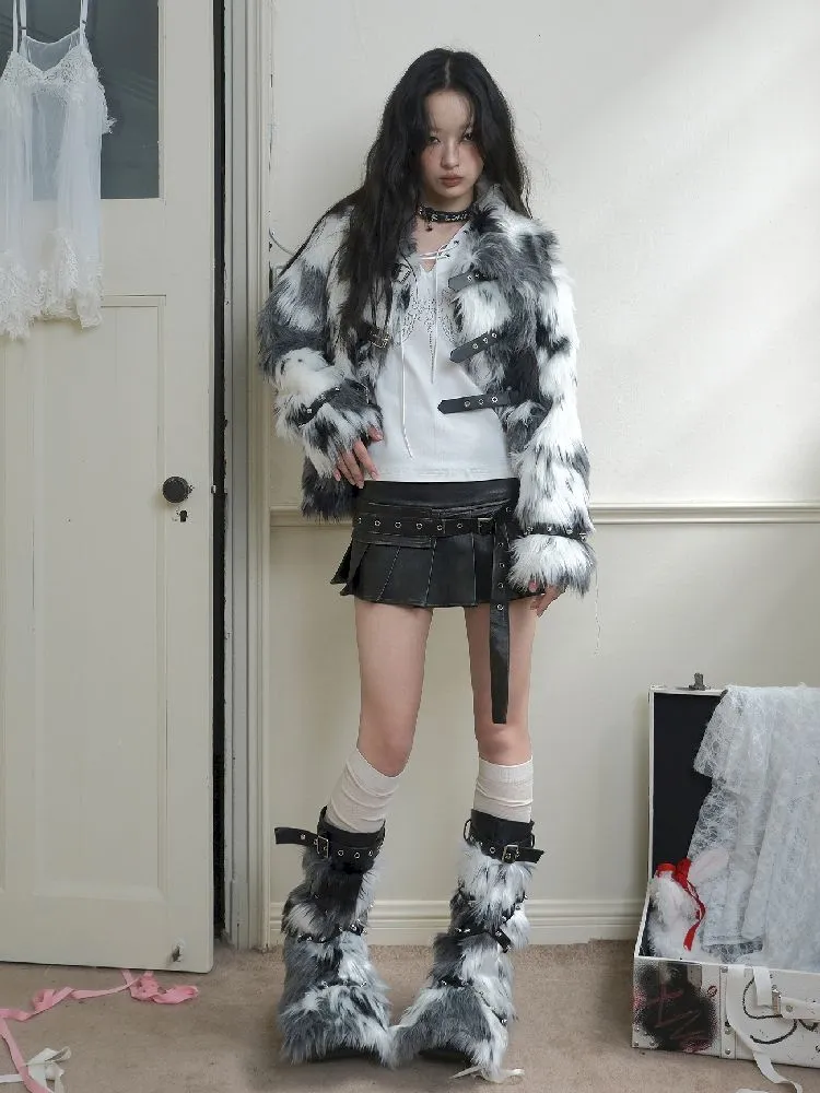 Eco Fur Warm Short Coat【s0000010721】