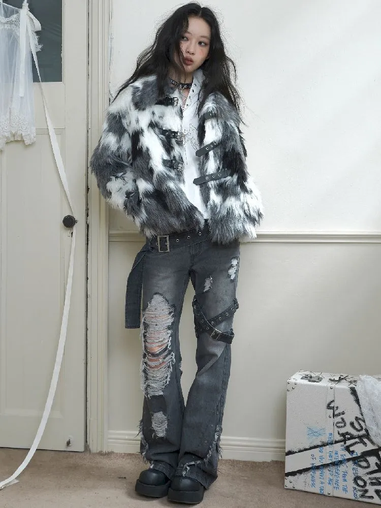 Eco Fur Warm Short Coat【s0000010721】