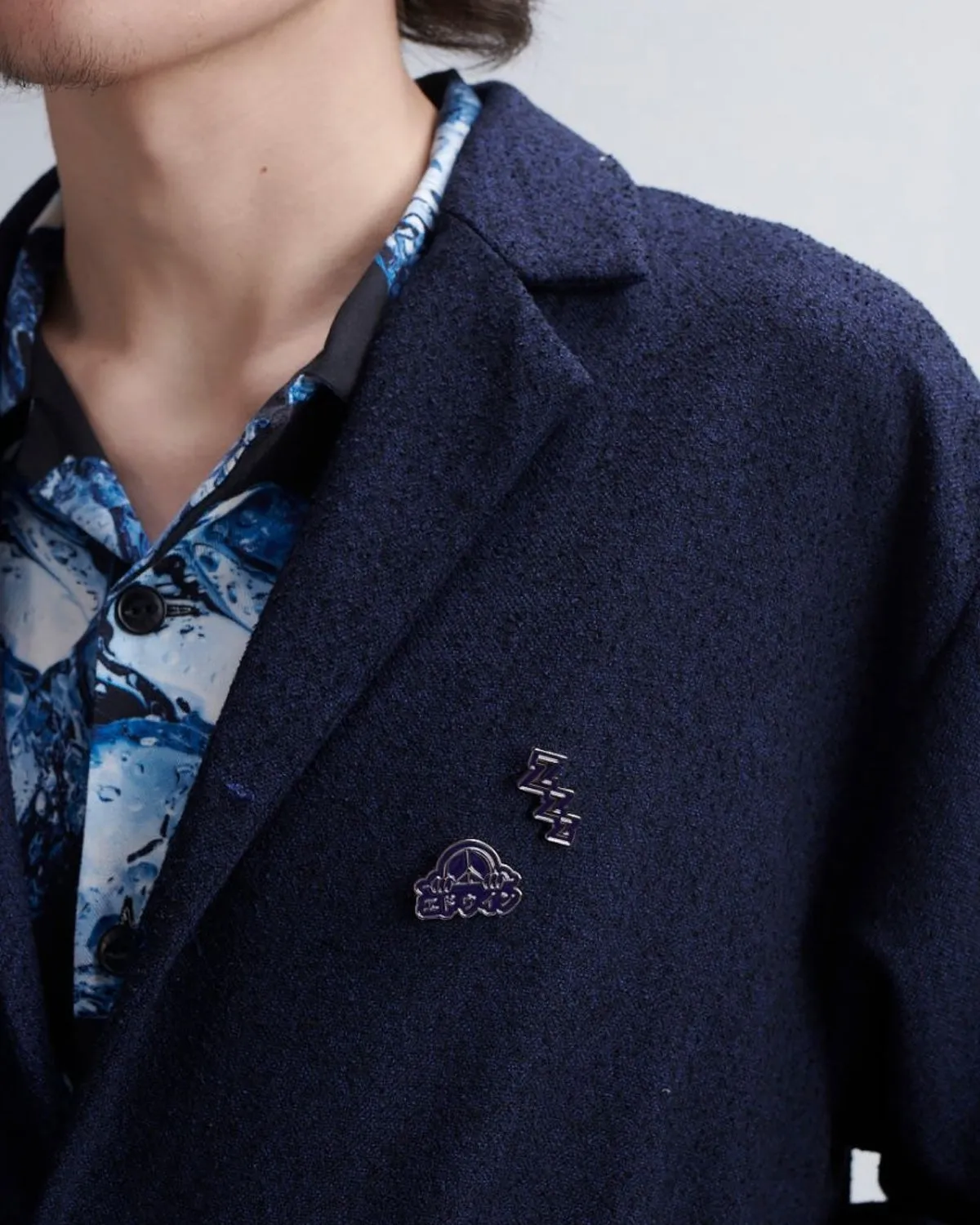 Edison Blazer - Dark Navy