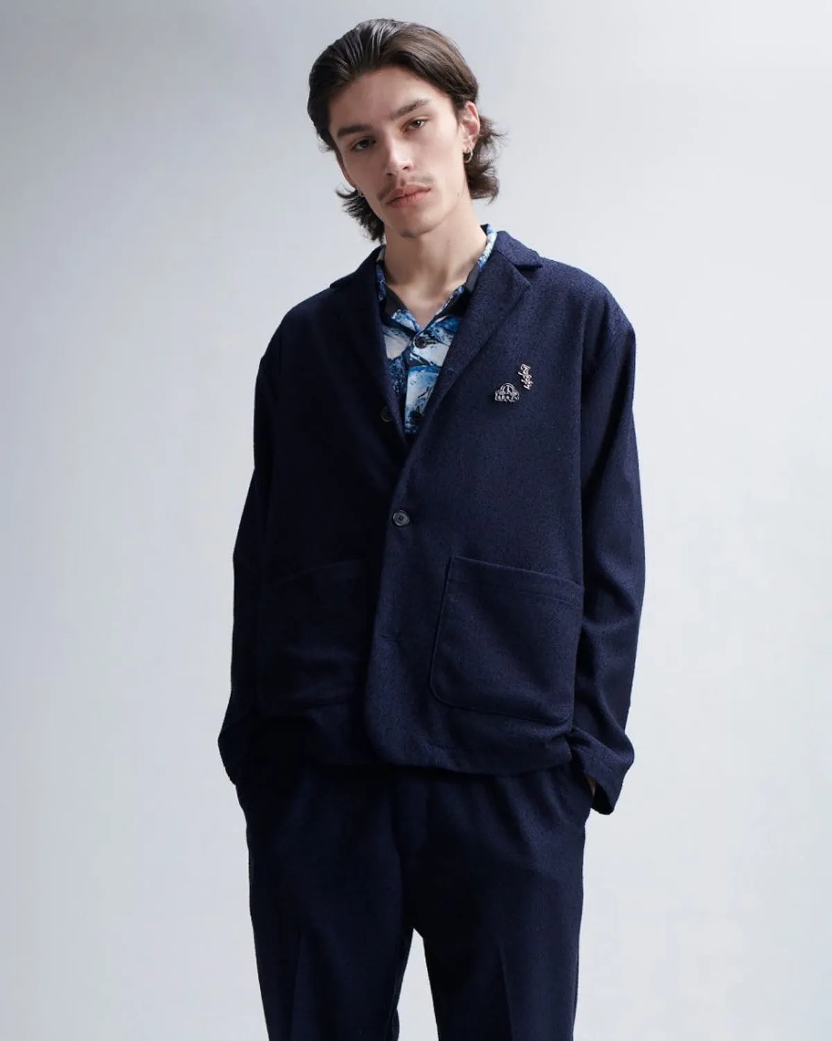 Edison Blazer - Dark Navy