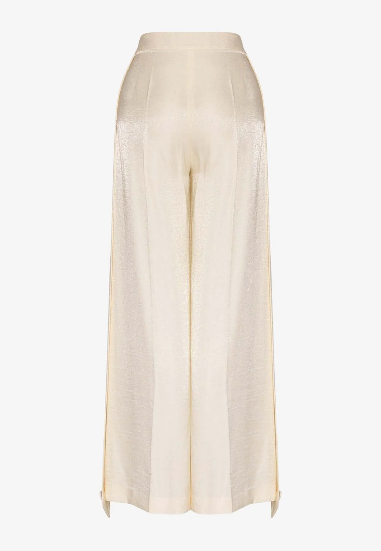 Epaulettes Cropped Pants