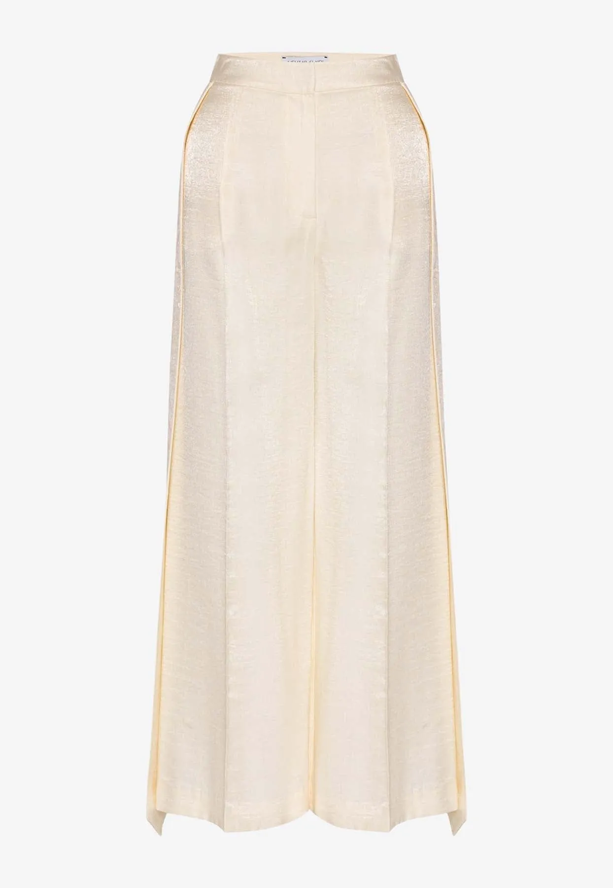 Epaulettes Cropped Pants