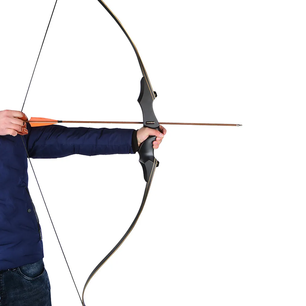 🎯F178A 58'' F171A 60'' Archery Traditional Hunting Recurve Bow 25-65Ibs