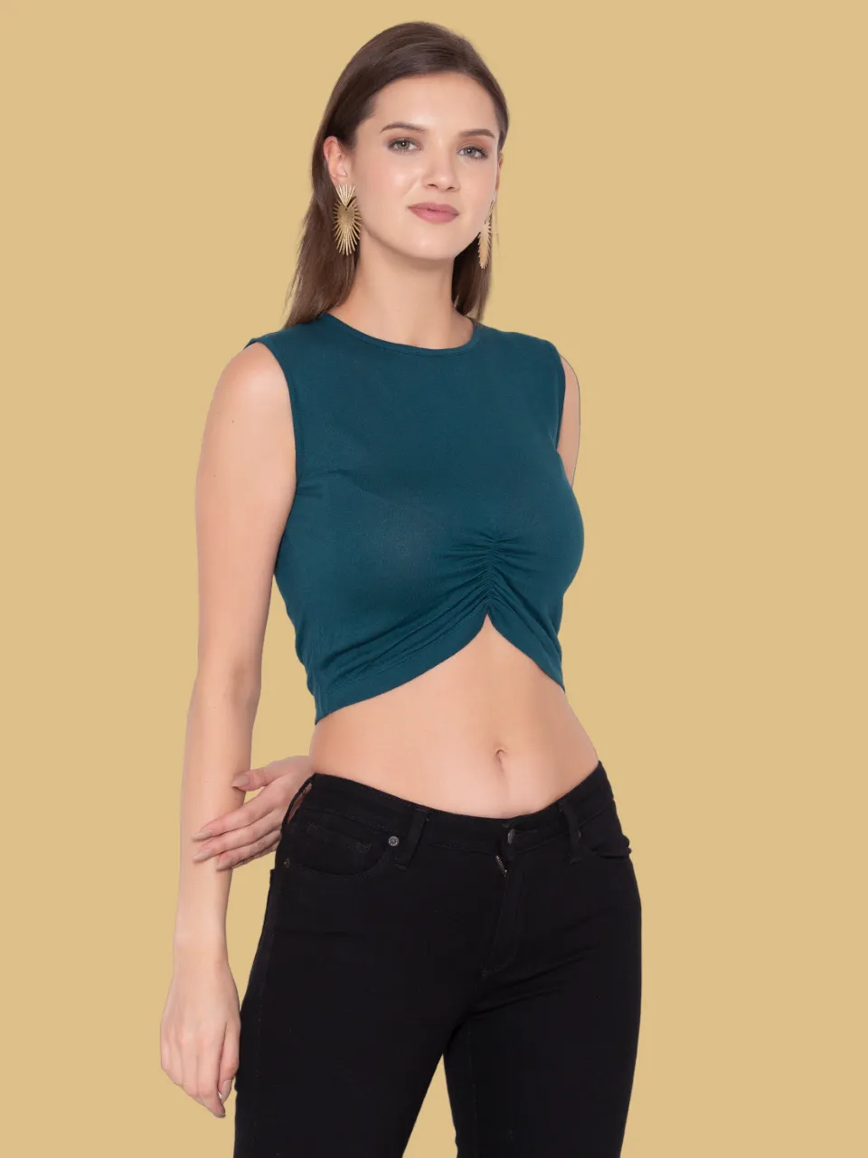 Flawless Letest Crop Top For Women