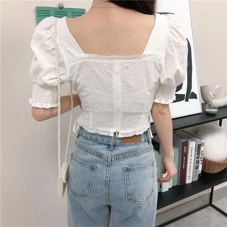 Floral Lace Corset Top SD01160