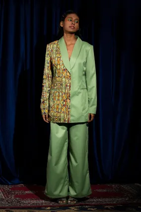 Folksy Co-Ord Set Ii-       (Folksy Blazer   Folksy Trousers)