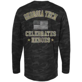 Georgia Tech Celebrates Heroes Long Sleeve T-Shirt