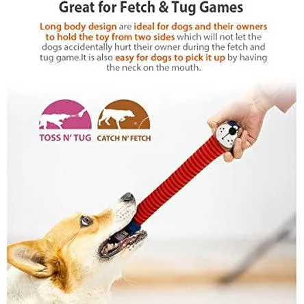 GiGwi - Crunchy Neck 'Plush Friendz' Dog with squeeker - Dog Toy