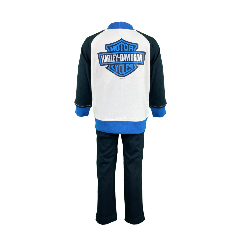 Girl's Knit Track Suit