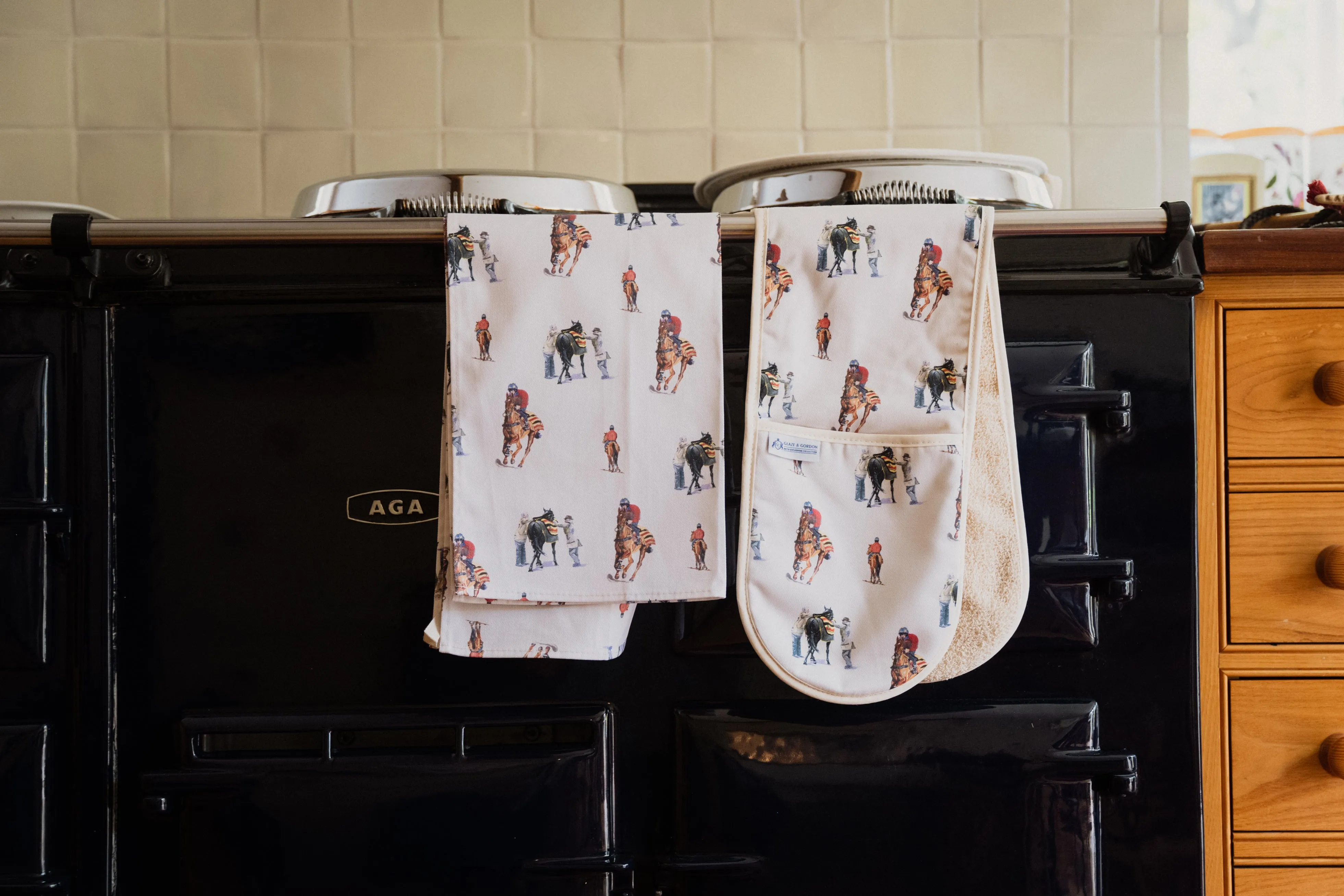 Glaze & Gordon 'Whitney' Tea Towel