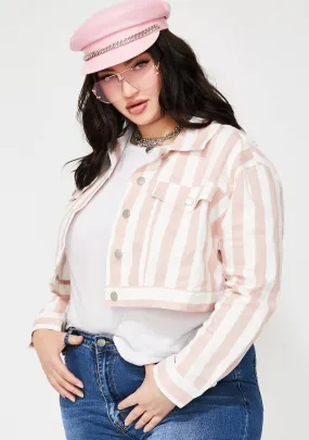 Good Feelz Striped Jacket