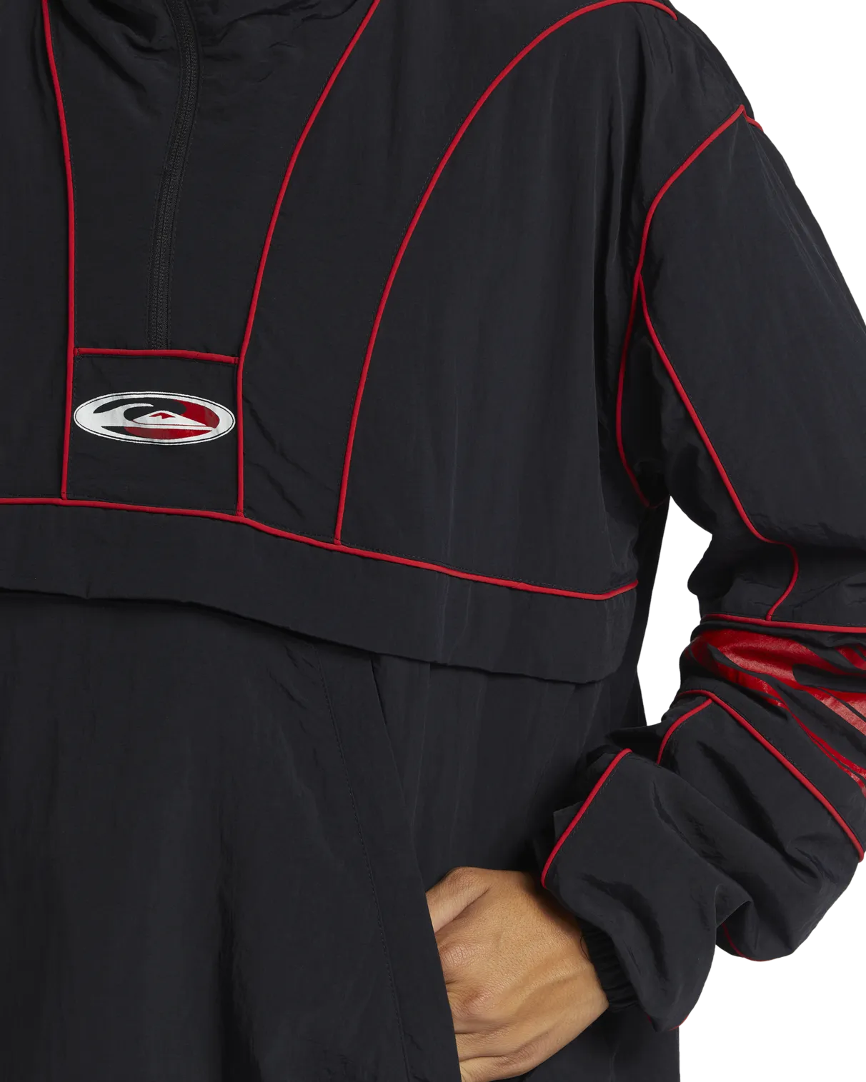 Griff Track Jacket in Black