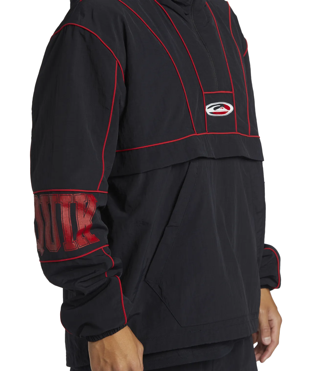 Griff Track Jacket in Black