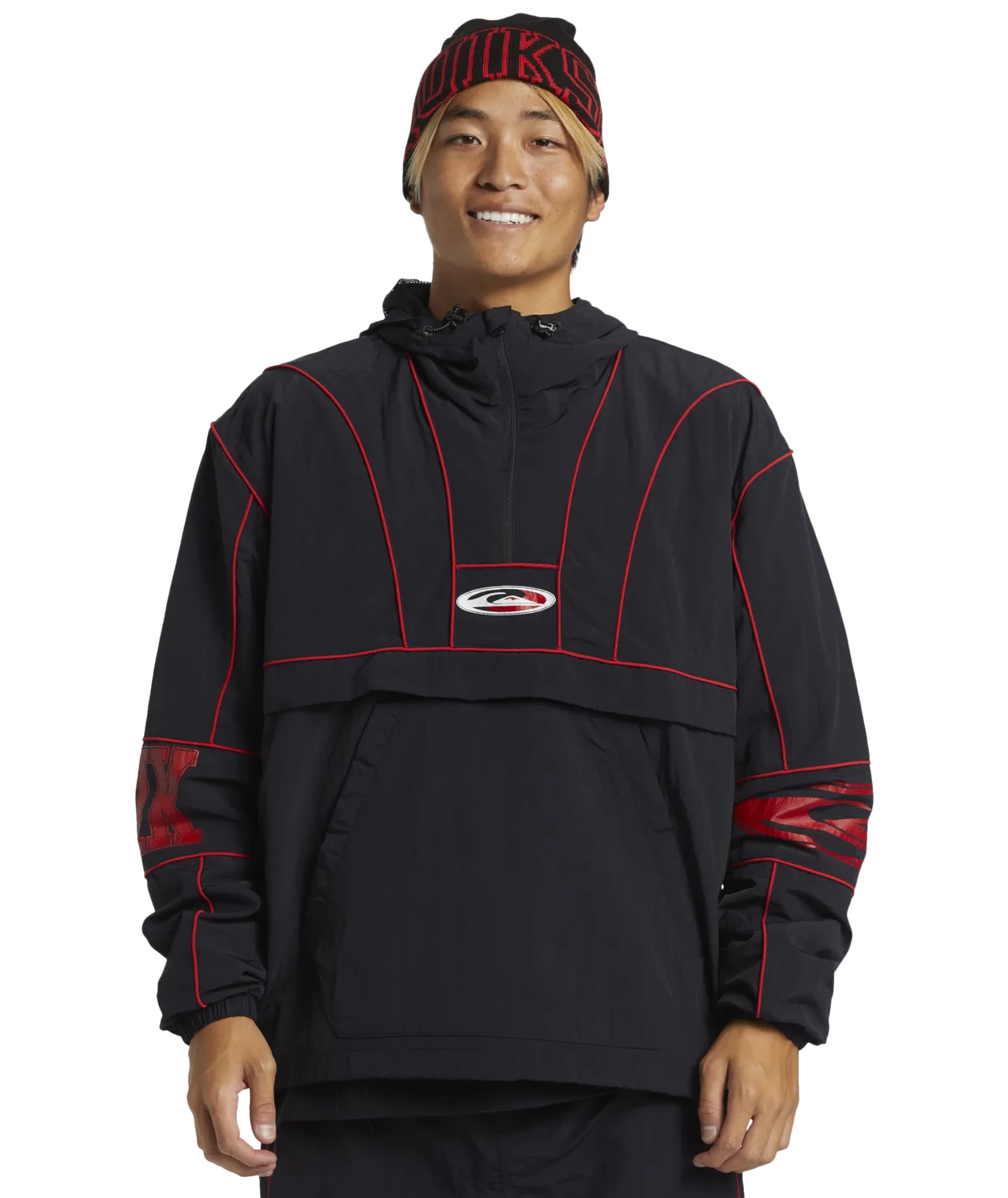Griff Track Jacket in Black