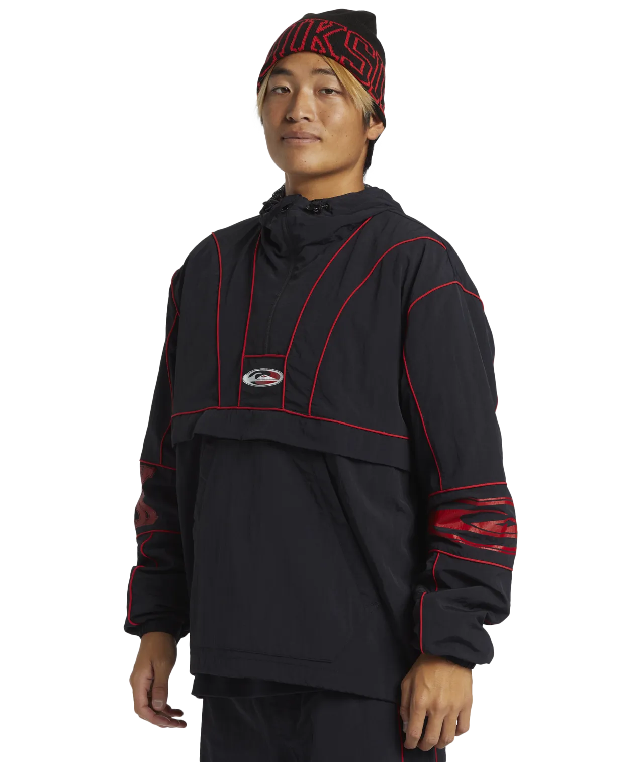 Griff Track Jacket in Black