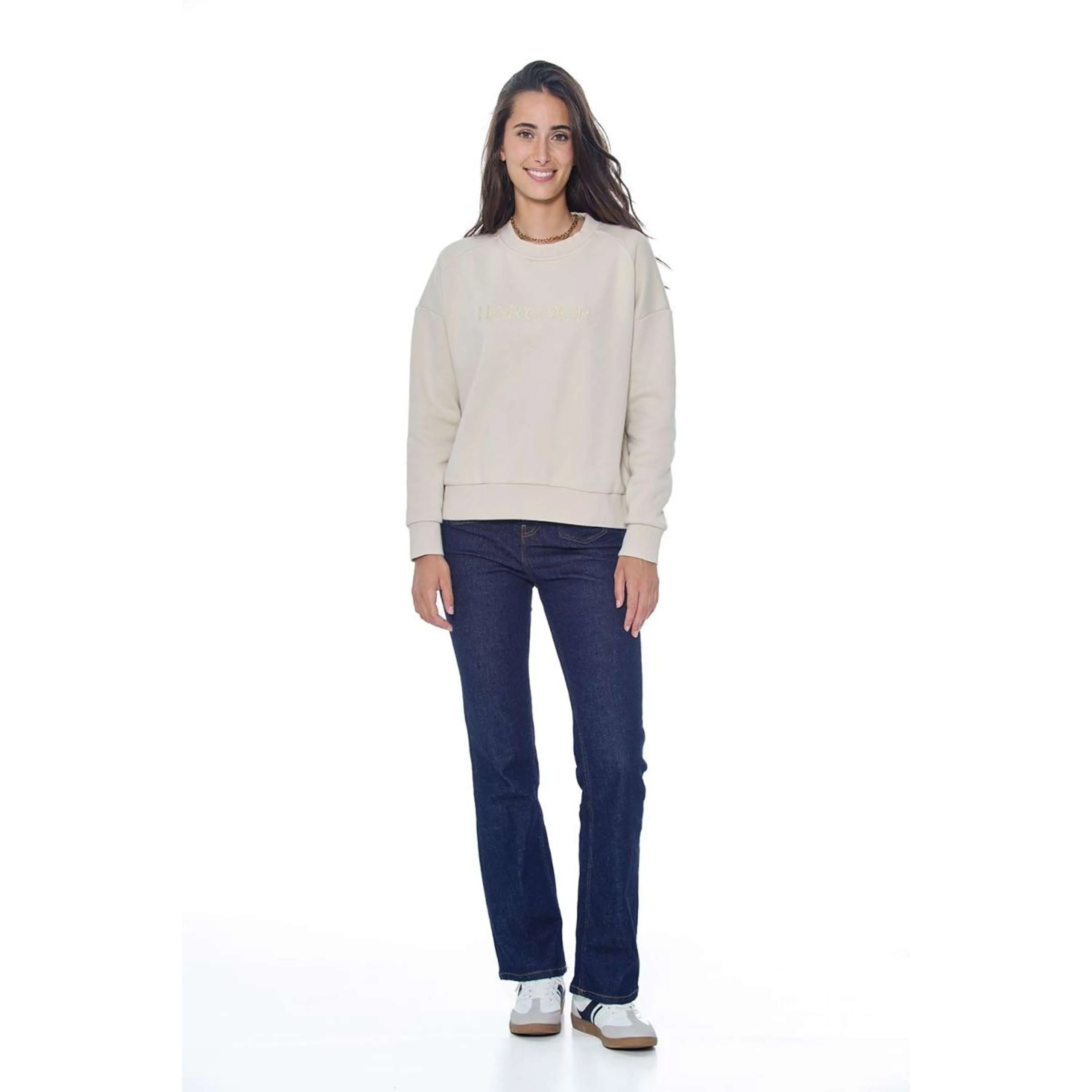 Harcour Pullover Sirius Damen Ivory