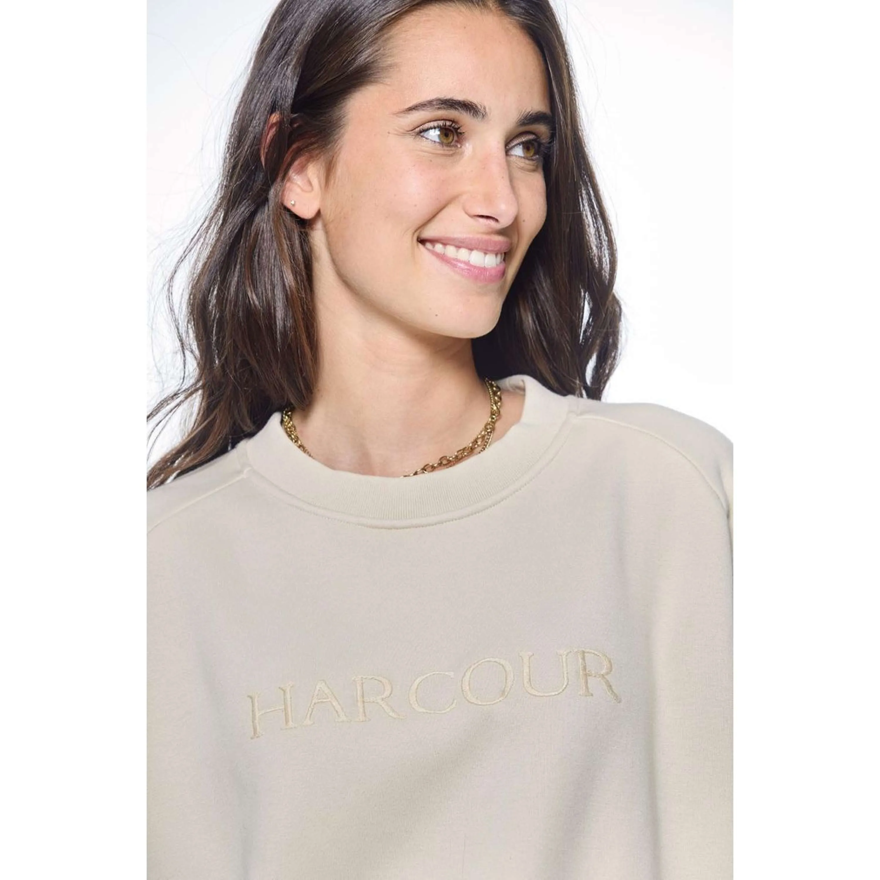 Harcour Pullover Sirius Damen Ivory