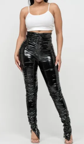 High Waist Liquid Scrunched Leggings