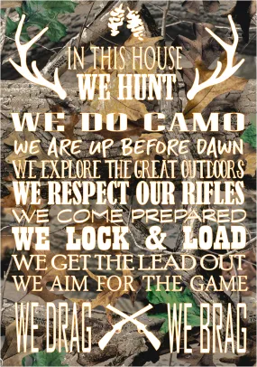 Hunting Garden Flag