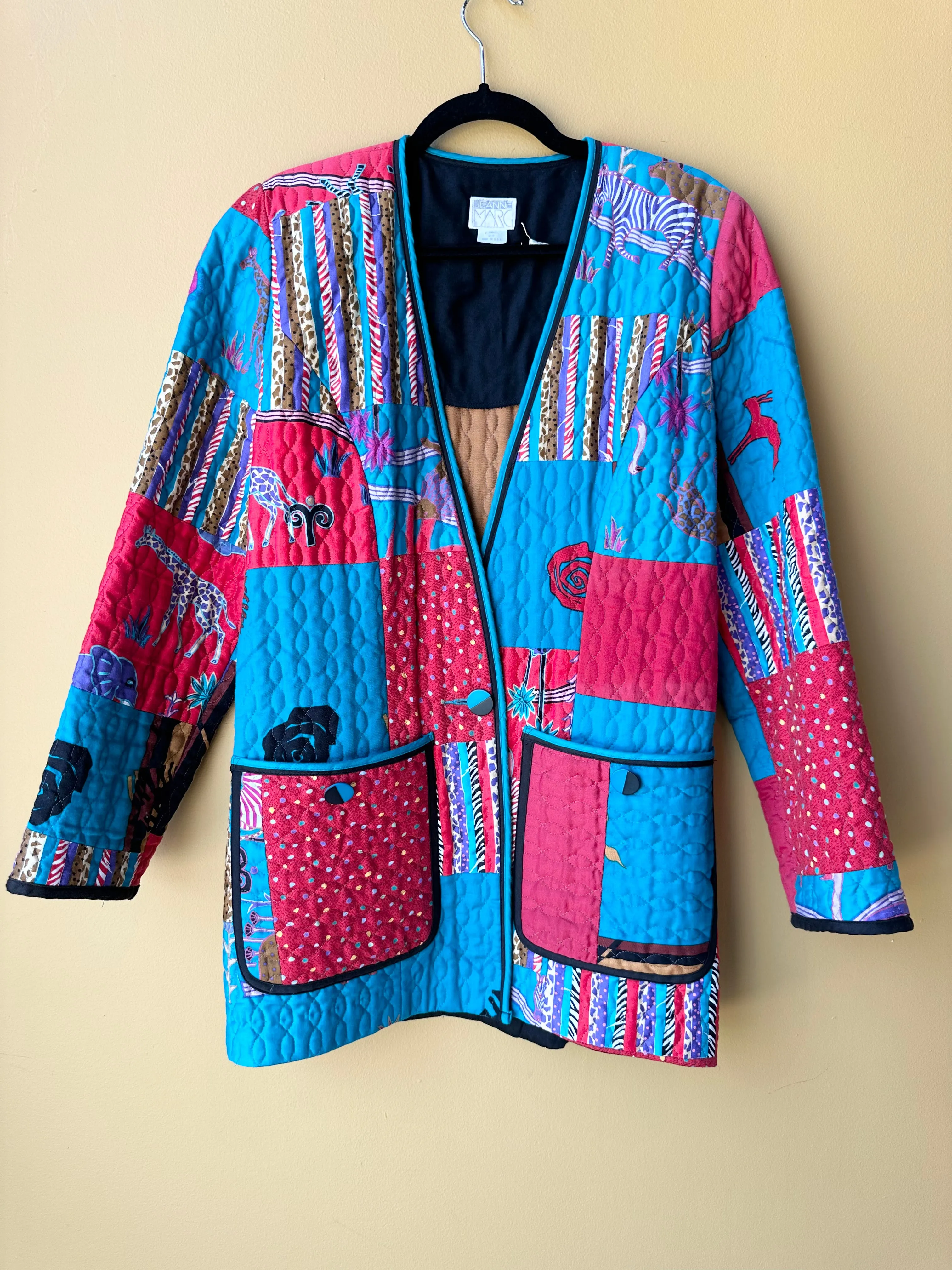 Jeanne Marc Quilted Blazer