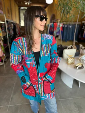 Jeanne Marc Quilted Blazer