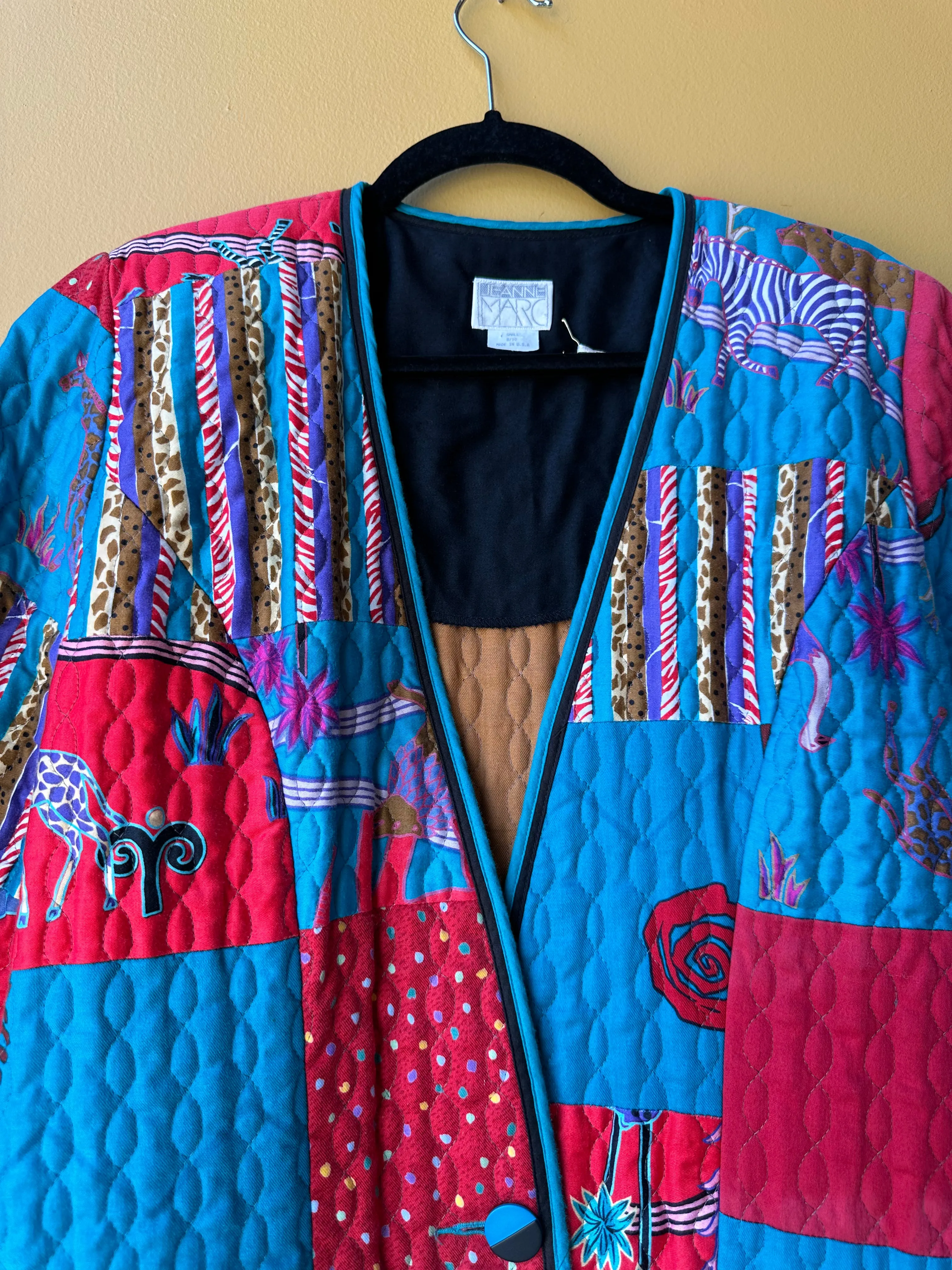 Jeanne Marc Quilted Blazer