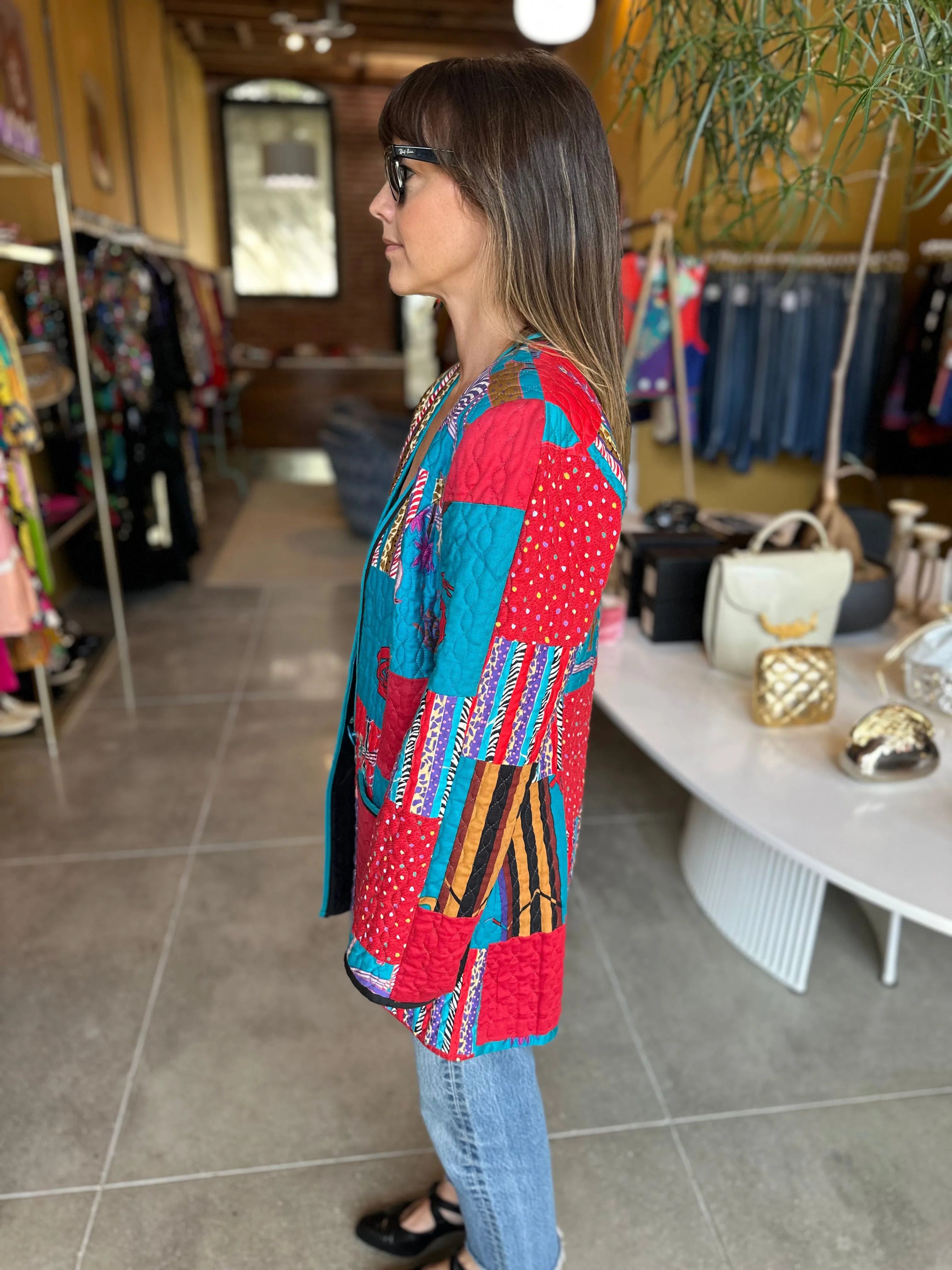 Jeanne Marc Quilted Blazer