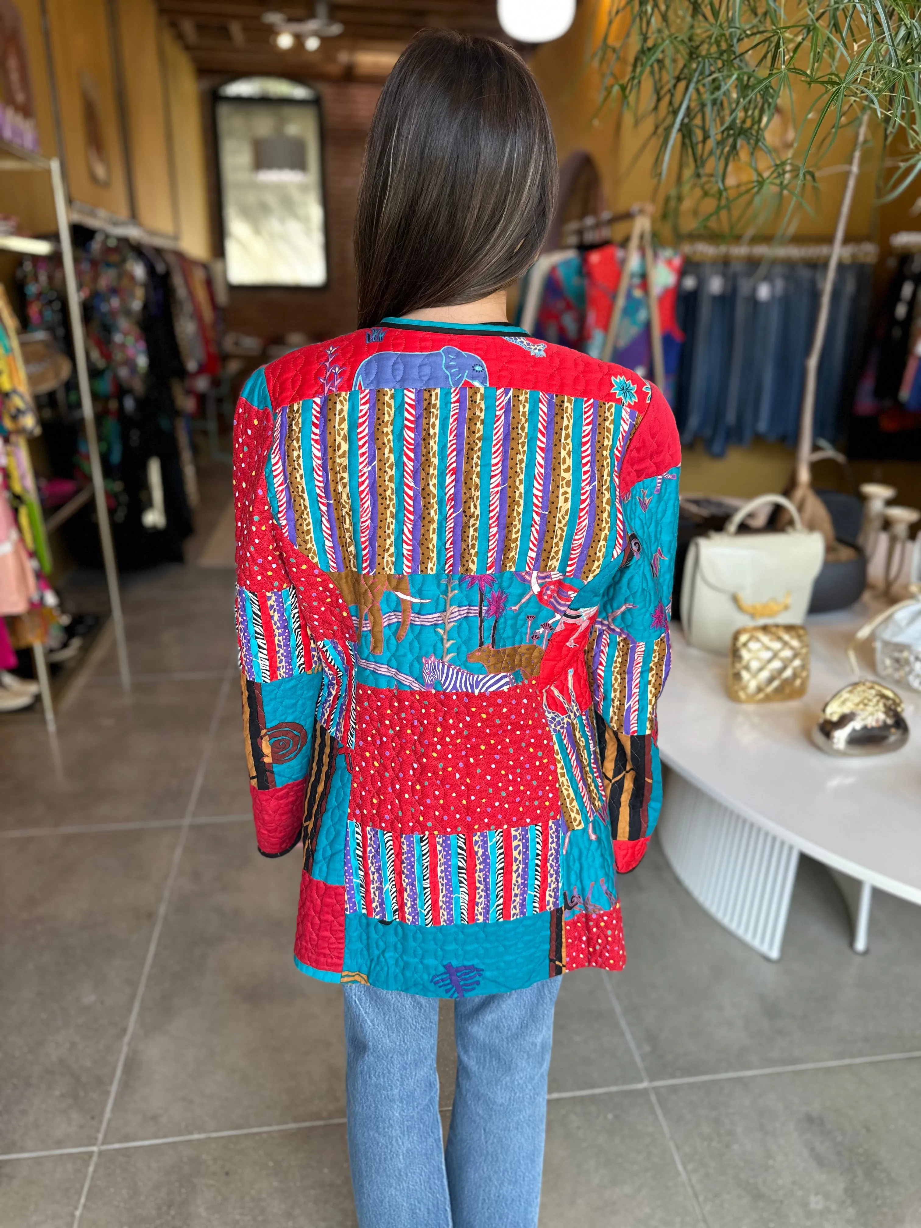 Jeanne Marc Quilted Blazer