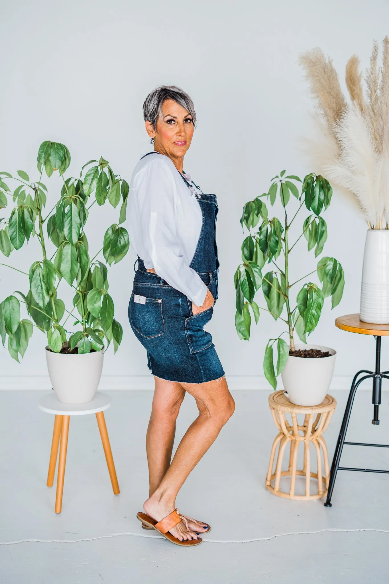Judy Blue Overall Skirt FINAL SALE