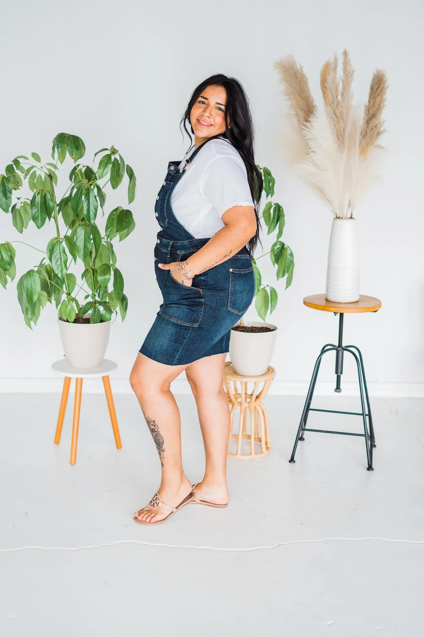 Judy Blue Overall Skirt FINAL SALE
