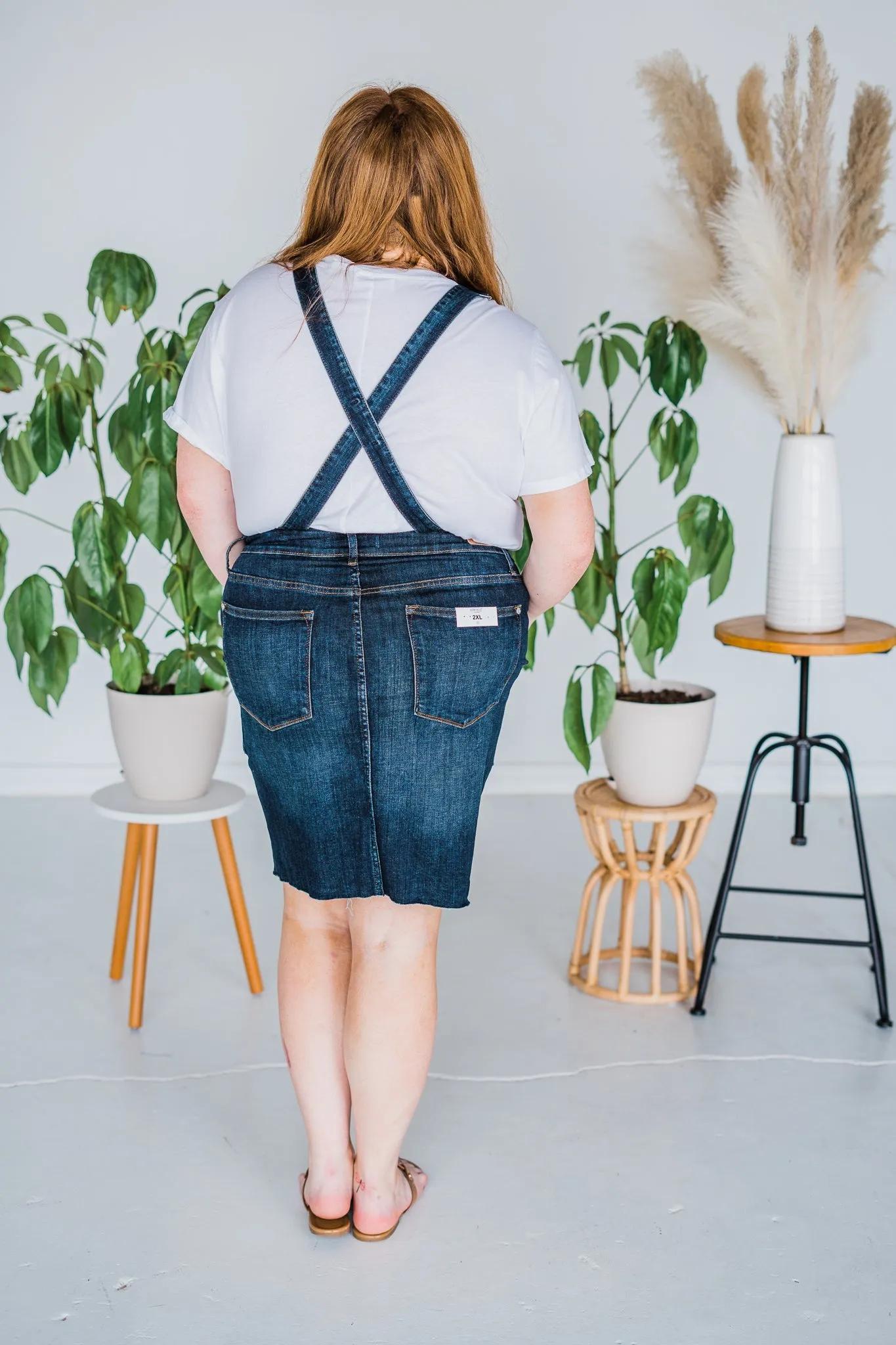Judy Blue Overall Skirt FINAL SALE