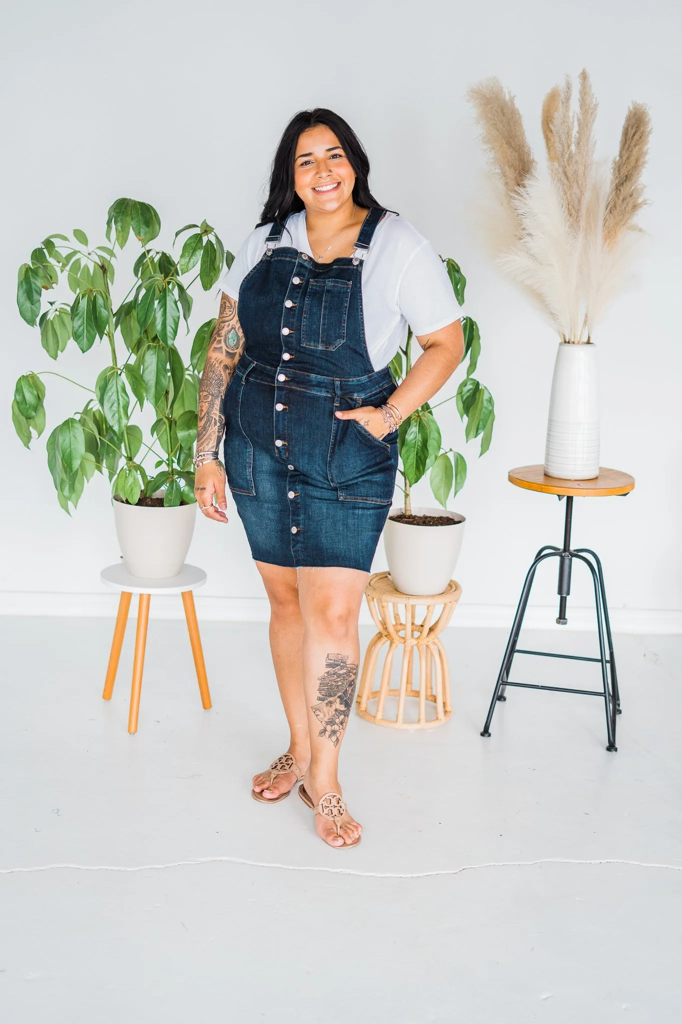 Judy Blue Overall Skirt FINAL SALE