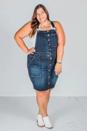 Judy Blue Overall Skirt FINAL SALE