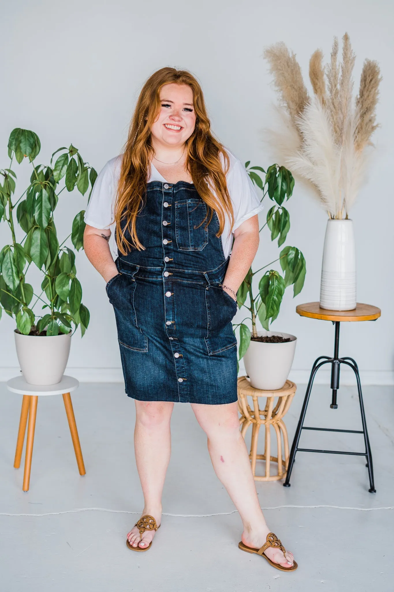 Judy Blue Overall Skirt FINAL SALE