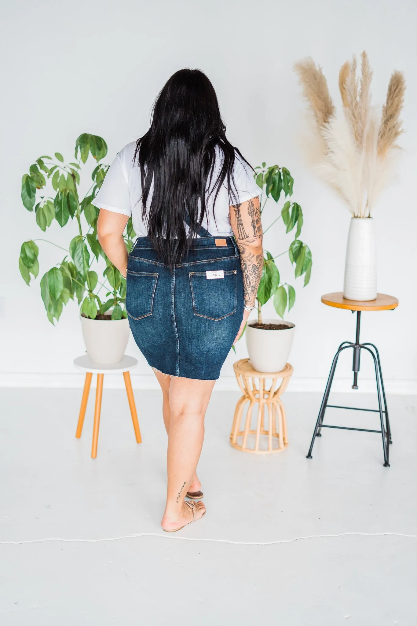 Judy Blue Overall Skirt FINAL SALE
