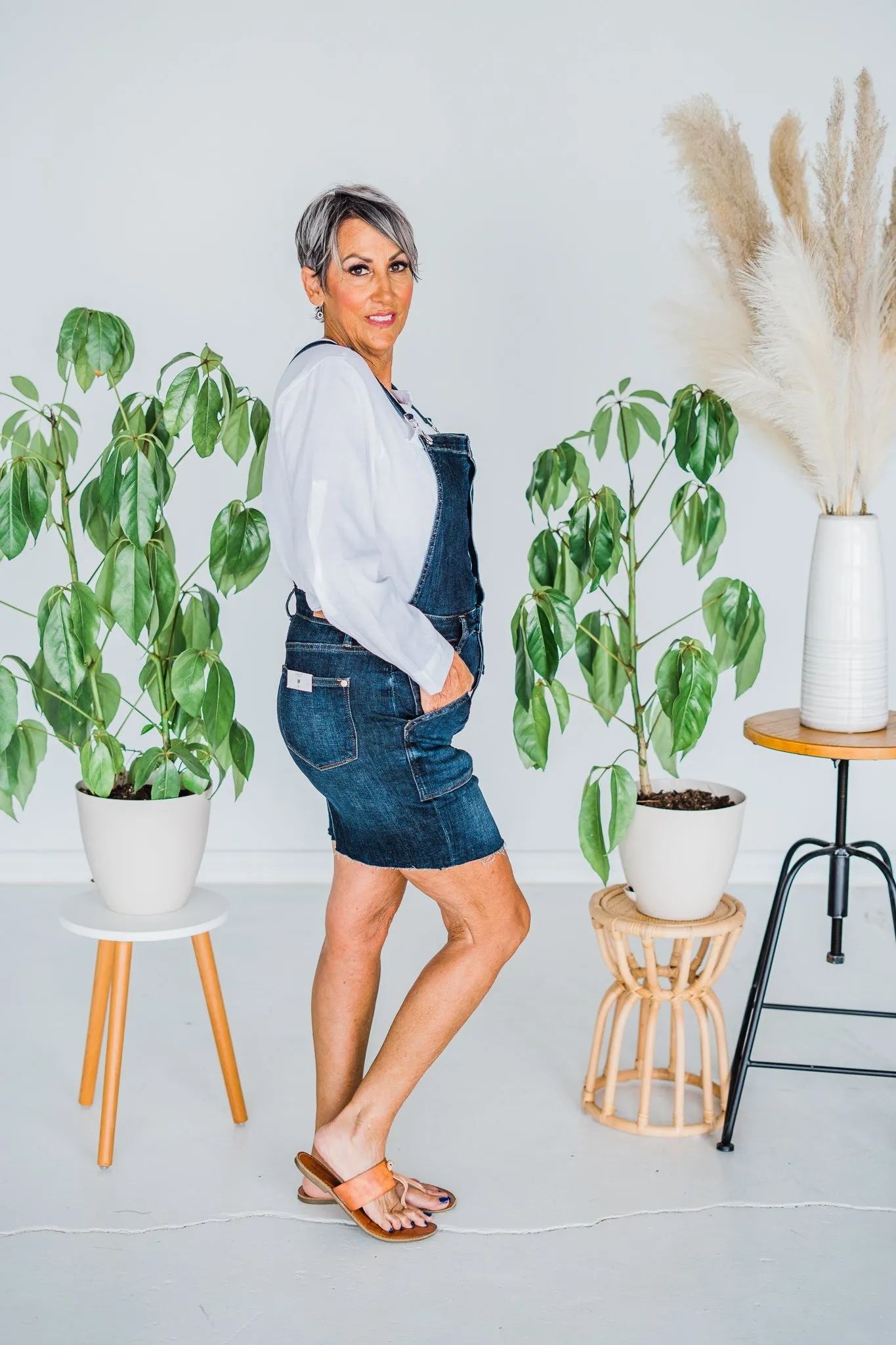Judy Blue Overall Skirt FINAL SALE