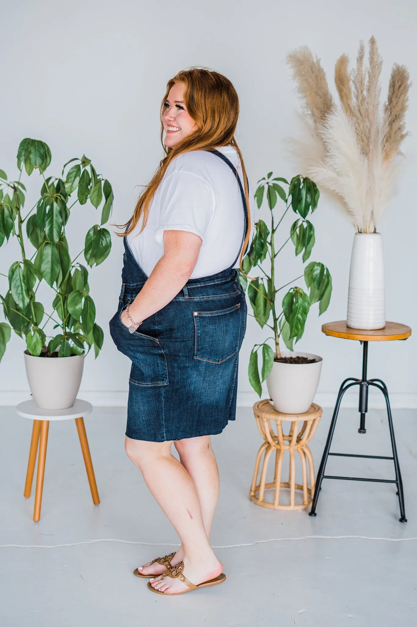 Judy Blue Overall Skirt FINAL SALE