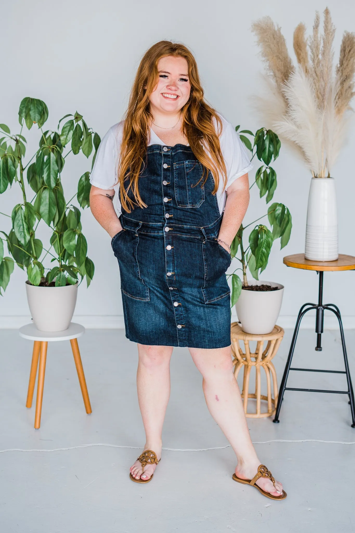 Judy Blue Overall Skirt FINAL SALE