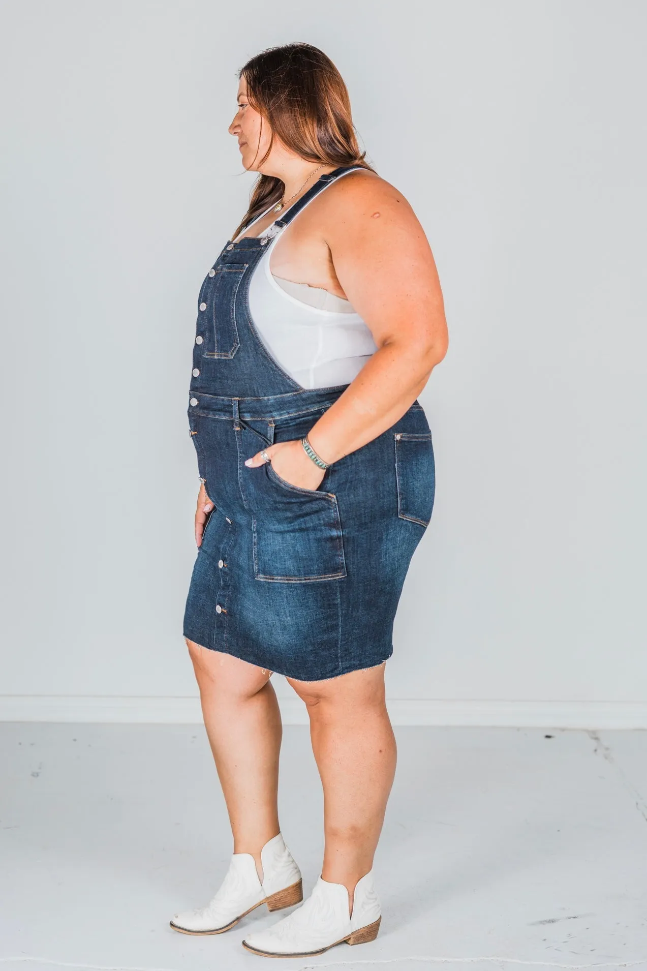 Judy Blue Overall Skirt FINAL SALE