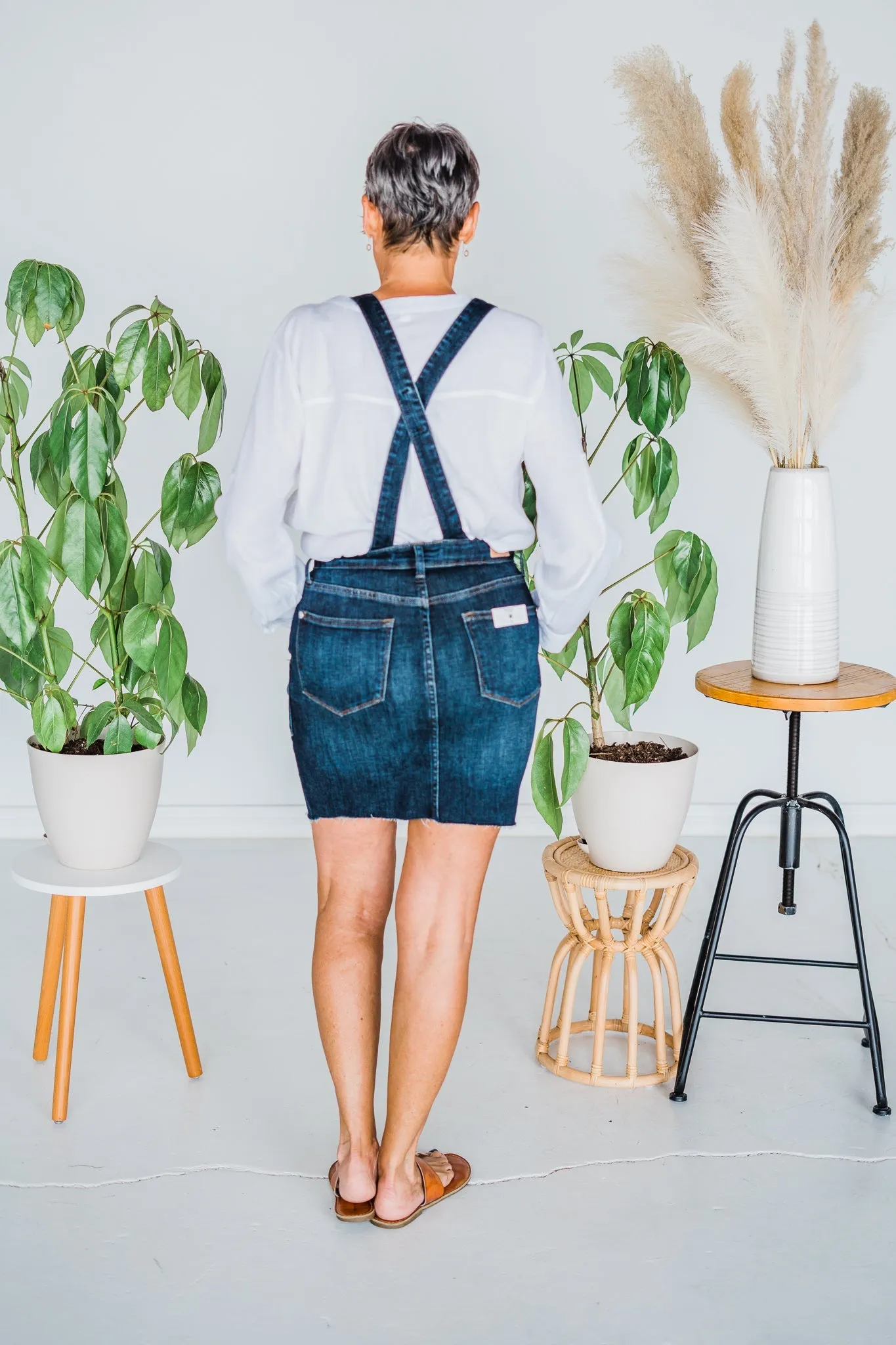 Judy Blue Overall Skirt FINAL SALE