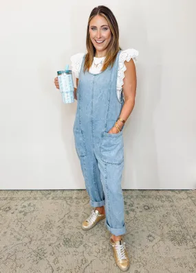 Julie Denim Overall