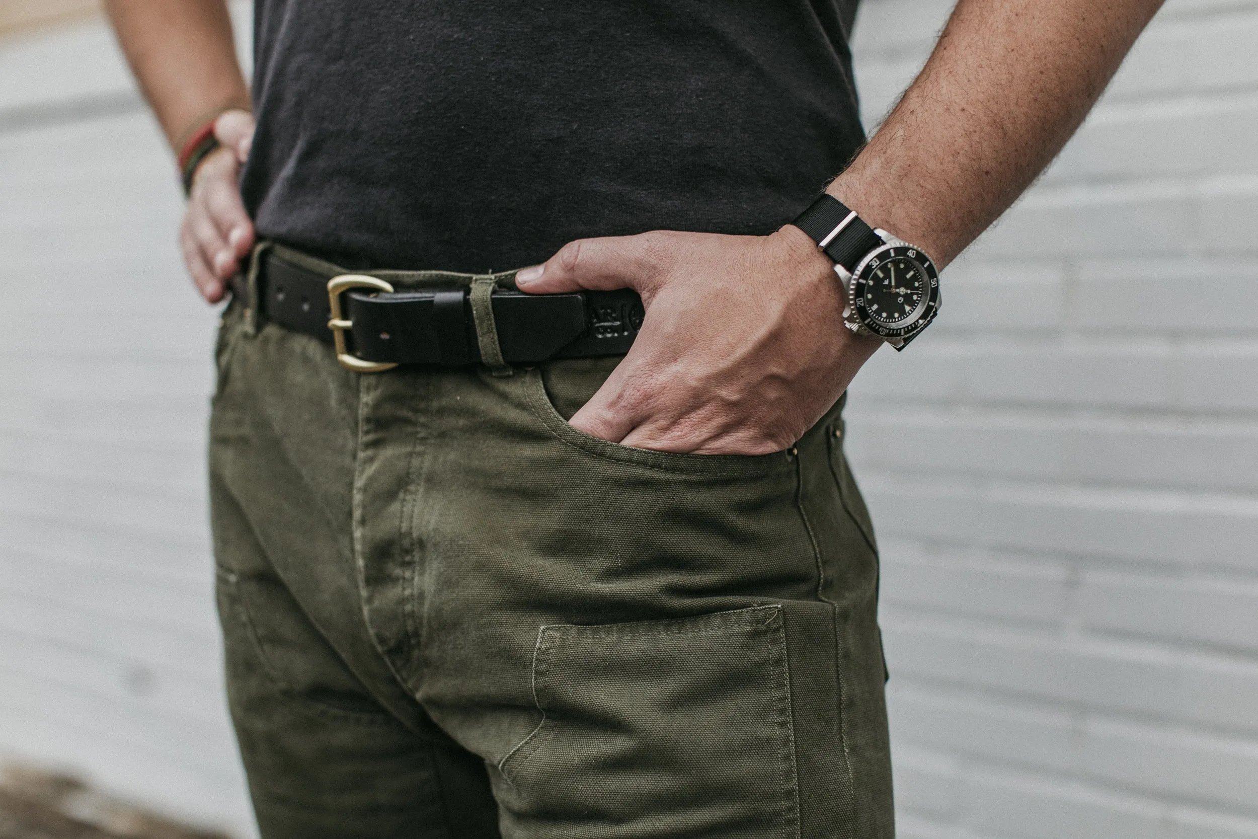 Keeper Brass Belt 1.25"
